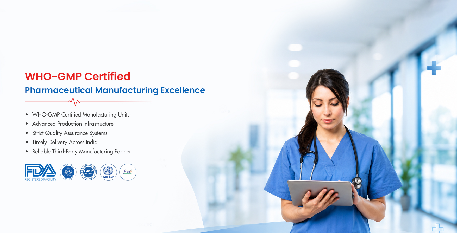 GMP Certified Pharmaceutical Manufacturing